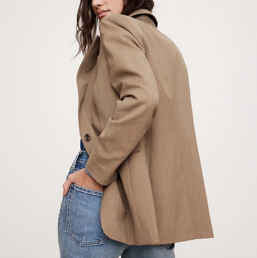Banana Republic Classic Brown Blazer - Picture 2 of 12